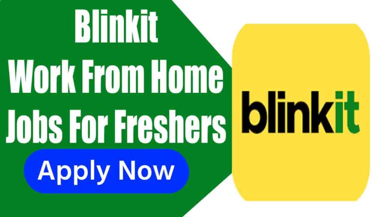 Blinkit Jobs For Freshers