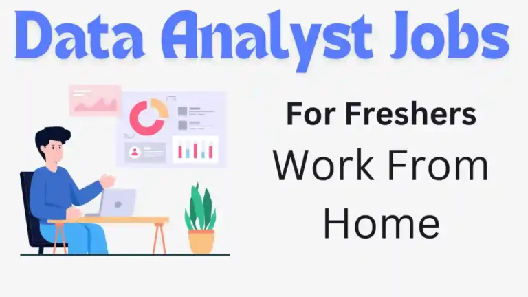 data analyst jobs for freshers work from home
