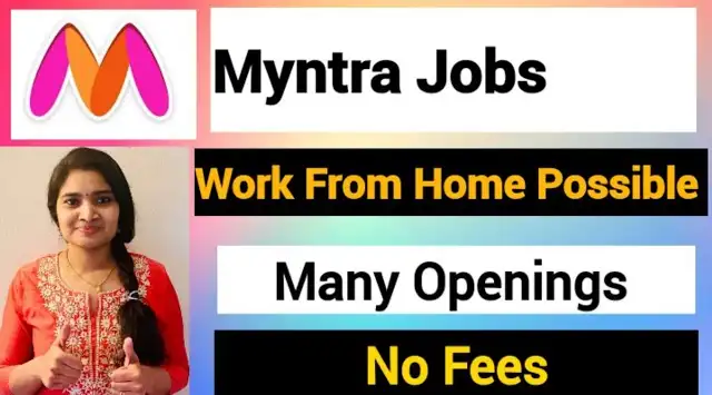 Myntra Jobs Work From Home For Freshers